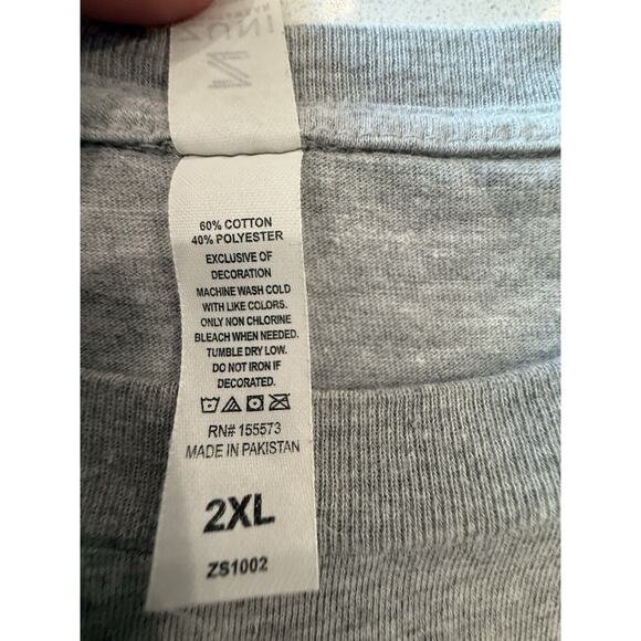 Zuni Sportswear Men's 2XL Graphic T-Shirt Star Wars R2D2 Gray - Picture 10 of 11